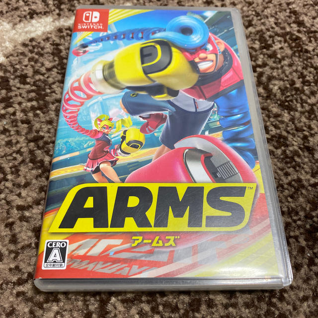 Nintendo Switch(ニンテンドースイッチ)のARMS Switch エンタメ/ホビーのゲームソフト/ゲーム機本体(家庭用ゲームソフト)の商品写真