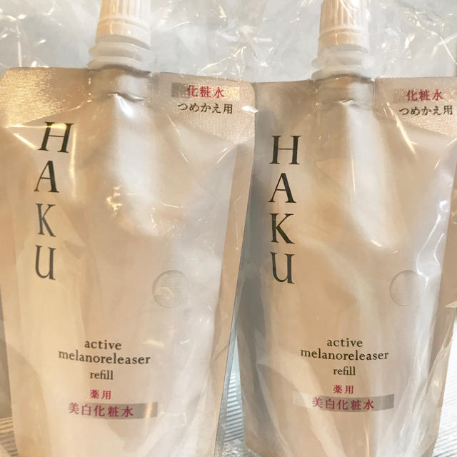 SHISEIDO (資生堂)(シセイドウ)の2個セット　HAKU  ハク 美白化粧水　詰め替え100ml コスメ/美容のスキンケア/基礎化粧品(化粧水/ローション)の商品写真