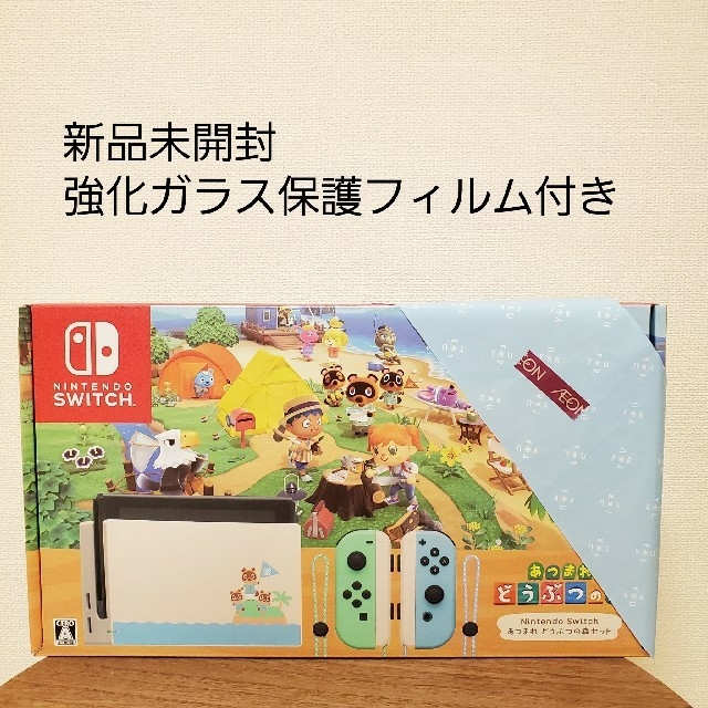 新品未開封!!　Nintendo Switch　あつまれどうぶつの森セット