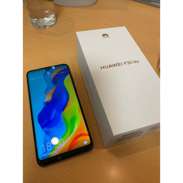 huawei p30 lite　simフリー　ブラック