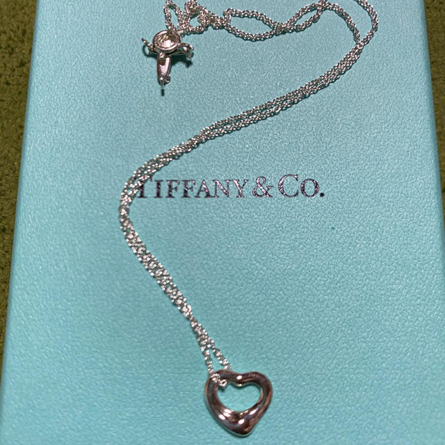 せています Tiffany & Co. - ティファニー♡オープンハートネックレス