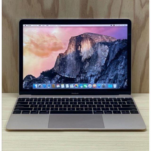 Macbook 12インチ Core M-5Y71/SSD256/メモリ8GB