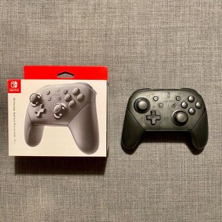 ニンテンドースイッチ(Nintendo Switch)の新品！美品！Nintendo Switch Pro Controller(家庭用ゲーム機本体)