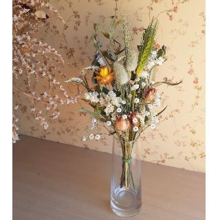 *.ナチュラルグリーンの色々スワッグ.* 送料込♪ 花瓶でもかわいいです♡(ドライフラワー)