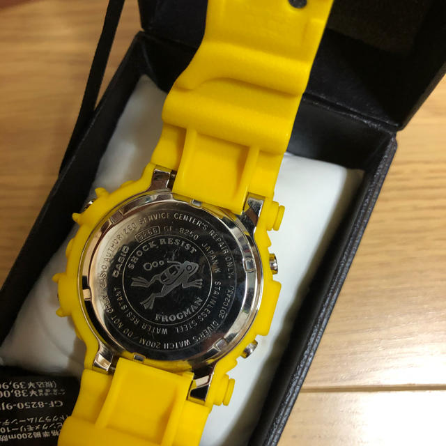 G-SHOCK(ジーショック)のG-SHOCK FLOGMAN イエロー　GF-8250  メンズの時計(腕時計(デジタル))の商品写真