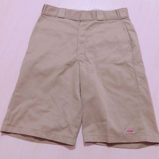 ディッキーズ(Dickies)のDickies ハーフ パンツ ベージュ 32(ショートパンツ)