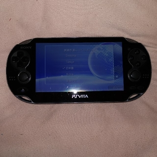 プレイステーションヴィータ(PlayStation Vita)のPSVITA　メモリーカード・アダプター付き(携帯用ゲーム機本体)