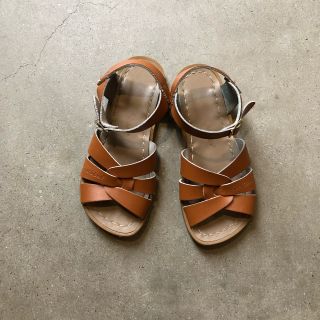 キャラメルベビー&チャイルド(Caramel baby&child )のSaltWater ソルトウォーター Swimmer tan スイマー　13(サンダル)