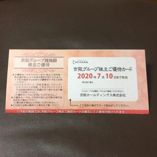 京阪グループ 株主ご優待カード(遊園地/テーマパーク)