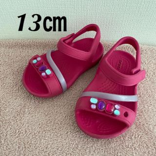 クロックス(crocs)のクロックス キッズ ♡女の子♡ 13㎝(サンダル)