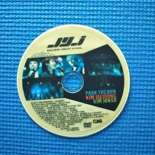 JYJ(ジェイワイジェイ)のJYJ dvd エンタメ/ホビーのDVD/ブルーレイ(ミュージック)の商品写真