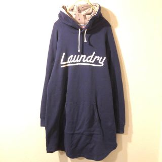 ランドリー(LAUNDRY)の【日曜まで限定】Laundry ロゴ スウェット ワンピース(ひざ丈ワンピース)