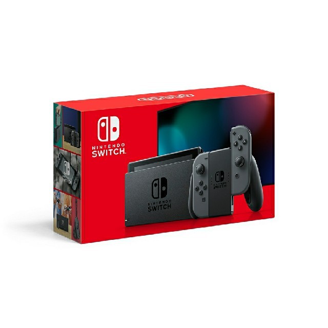 エンタメ/ホビー新品未開封 Nintendo Switch 本体 グレー 新モデル ニンテンドー