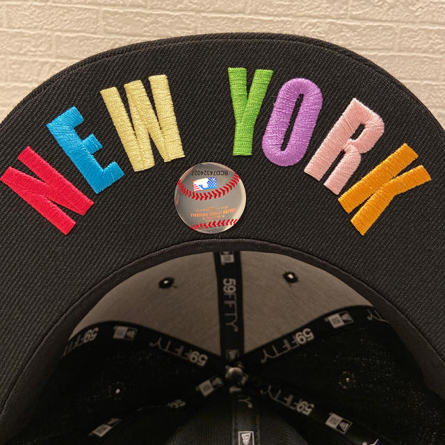 NEW ERA(ニューエラー)のニューエラ  NY ブラック　59.6cm メンズの帽子(キャップ)の商品写真