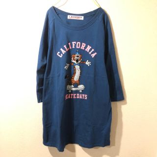 ランドリー(LAUNDRY)の【月曜まで限定】Laundry タイガー Tシャツワンピース 7分袖(ひざ丈ワンピース)