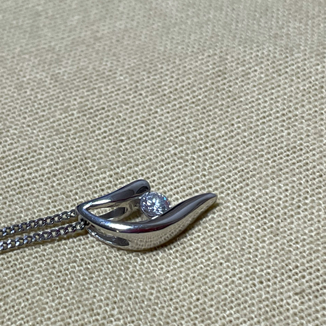 ジュエリーマキ(ジュエリーマキ)のプラチナ　ダイヤモンドネックレス レディースのアクセサリー(ネックレス)の商品写真