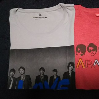 嵐 Ｔシャツ（セット）オマケ付き(アイドルグッズ)