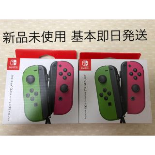 ニンテンドースイッチ(Nintendo Switch)のNintendo Switch Joy-Con ネオングリーン ネオンピンク(その他)