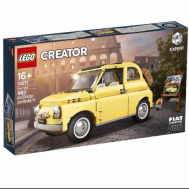 Lego(レゴ)のレゴクリエイター エキスパート フィアット500 10271 エンタメ/ホビーのおもちゃ/ぬいぐるみ(ミニカー)の商品写真