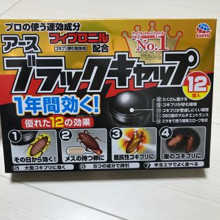 アースセイヤク(アース製薬)のアース　ブラックキャップ　12個入り(その他)