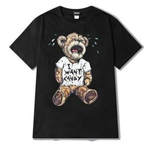 ★新品 海外人気★ベアー Tシャツ(Tシャツ/カットソー(半袖/袖なし))