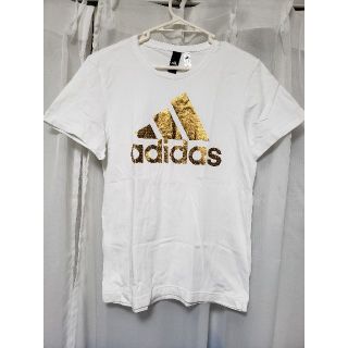 アディダス(adidas)の美品❣️アディダスTシャツ(Tシャツ/カットソー(半袖/袖なし))