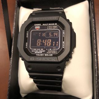 ジーショック(G-SHOCK)のG-SHOCK   スクエア　ブラック　7年保証つき(腕時計(デジタル))