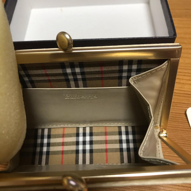 BURBERRY(バーバリー)のバーバリー 小銭がま口、ビンテージ品 レディースのファッション小物(コインケース)の商品写真