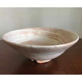 【新品・未使用】陶器・抹茶碗　白茶(陶芸)