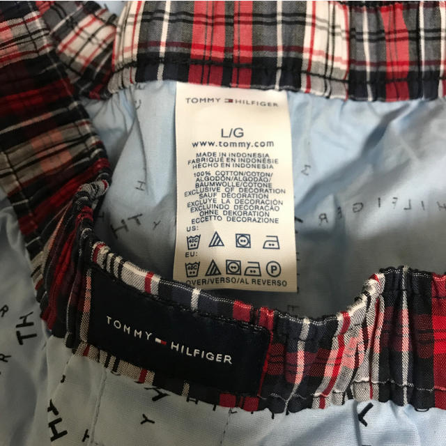 TOMMY HILFIGER(トミーヒルフィガー)の送料込み！新品未使用　トミーヒルフィガー　トランクスXL メンズのアンダーウェア(トランクス)の商品写真