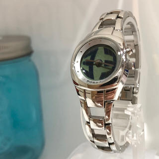 フォッシル(FOSSIL)のレディース腕時計　FOSSILフォッシル腕時計　新品電池　美品(腕時計)