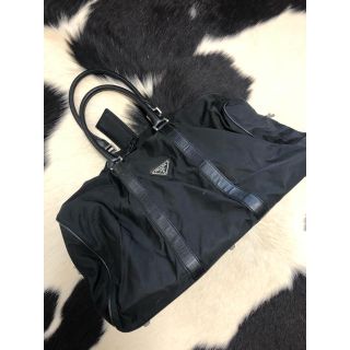 プラダ(PRADA)の正規品　プラダ　PRADA  黒ボストンバック(ボストンバッグ)