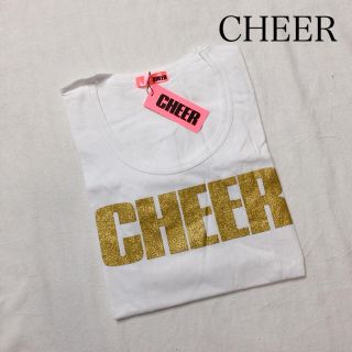 チアー(CHEER)の2新品⭐︎チアー⭐︎長袖⭐︎Tシャツ⭐︎ゴールドロゴ  (Tシャツ(長袖/七分))