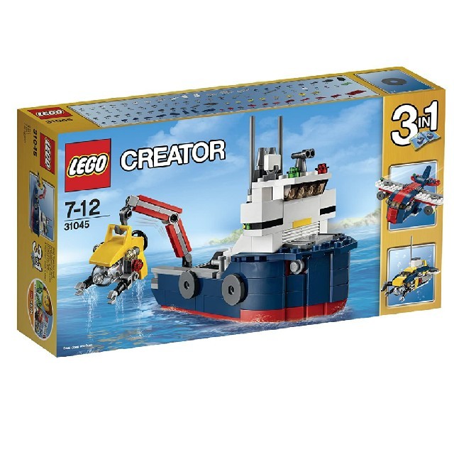 Lego(レゴ)のレゴ★クリエイター 海洋調査船 31045 美品 人気 激レア キッズ/ベビー/マタニティのおもちゃ(知育玩具)の商品写真