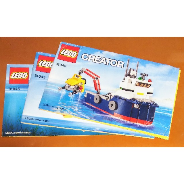 Lego(レゴ)のレゴ★クリエイター 海洋調査船 31045 美品 人気 激レア キッズ/ベビー/マタニティのおもちゃ(知育玩具)の商品写真