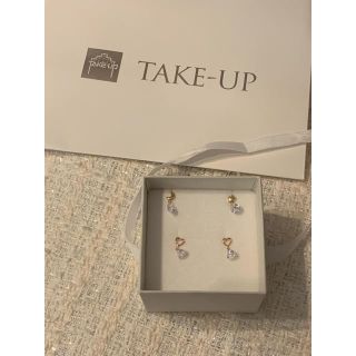 ピーチさま、未使用TAKE-UPピアス