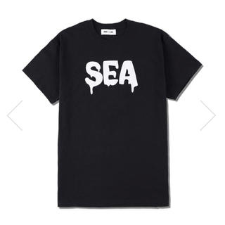 シー(SEA)のWDS "SEA" T-SHIRT﻿ / BLACK (KWHR-01)(Tシャツ/カットソー(半袖/袖なし))