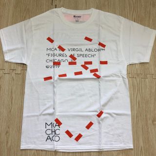 オフホワイト(OFF-WHITE)のチャンピオン Off-White  MCA限定 　Tシャツ(Tシャツ/カットソー(半袖/袖なし))