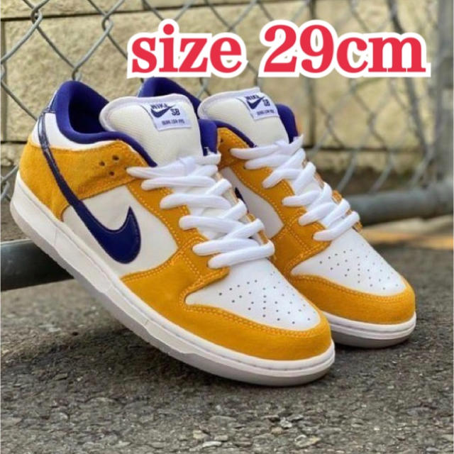 NIKE(ナイキ)のNIKE SB DUNK LOW PRO LASER ORANGE メンズの靴/シューズ(スニーカー)の商品写真