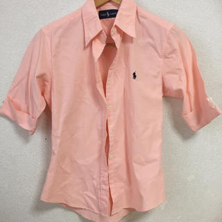 ラルフローレン(Ralph Lauren)のラルフローレン ピンクシャツ(Tシャツ/カットソー(半袖/袖なし))