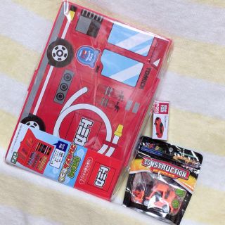 トミカ おえかきセット & ミニカー & ミニコロダッシュ 3個セット(キャラクターグッズ)