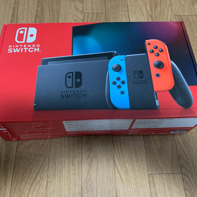 新品　未開封　新型　switch ネオン　本体