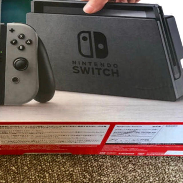 期間限定30％OFF! Nintendo Switch - 任天堂switch グレー　本日12時までのタイムセール 家庭用ゲーム機本体