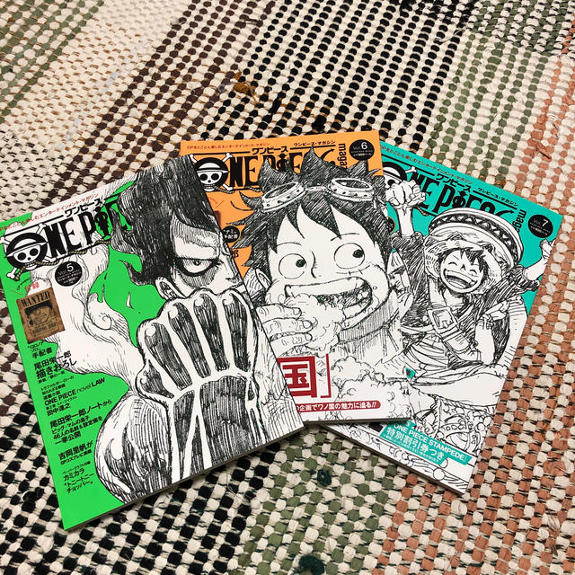 集英社(シュウエイシャ)のONE PIECE magazine vol.1〜7(全て付録未開封) エンタメ/ホビーの本(アート/エンタメ)の商品写真