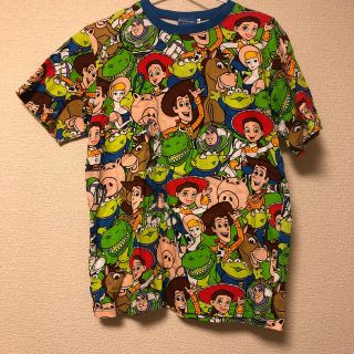 ディズニー(Disney)のDisney総柄Tシャツ トイストーリー(Tシャツ/カットソー(半袖/袖なし))