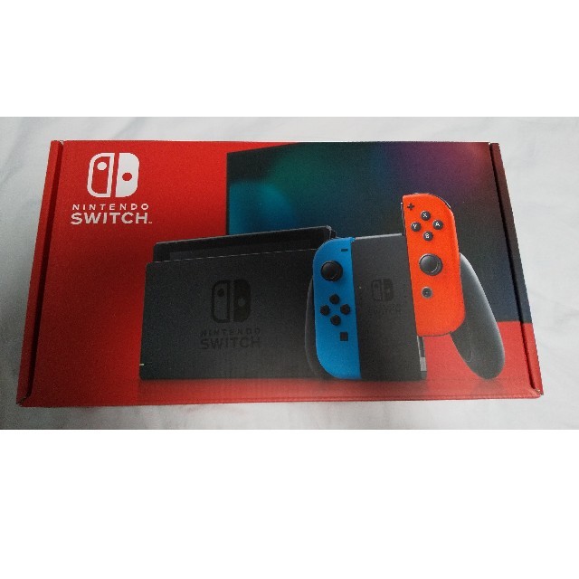 エンタメ/ホビーNINTENDO SWITCH 任天堂 本体 ブルーレッド