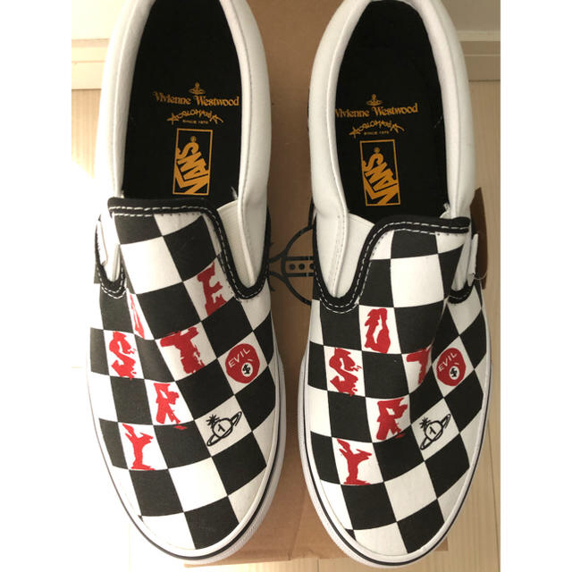 Vivienne Westwood(ヴィヴィアンウエストウッド)のVANS × Vivienne Westwood スリッポン 27 メンズの靴/シューズ(スニーカー)の商品写真