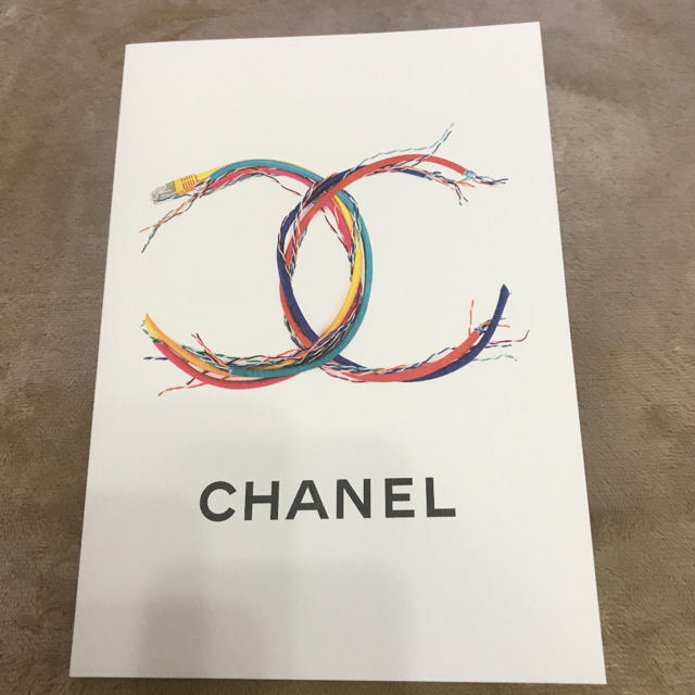 CHANEL(シャネル)のCHANEL♡カラフルココ  メッセージカード  非売品 レディースのバッグ(ショップ袋)の商品写真