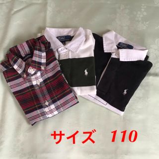 ポロラルフローレン(POLO RALPH LAUREN)のラルフローレン長袖シャツ１枚　長袖ポロシャツ2枚(ブラウス)