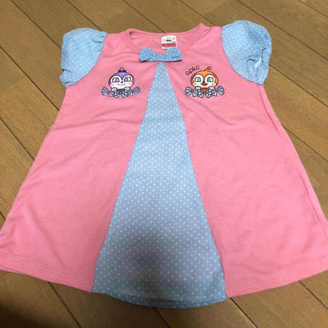 アンパンマン(アンパンマン)のドキンちゃんコキンちゃんシャツ キッズ/ベビー/マタニティのキッズ服女の子用(90cm~)(Tシャツ/カットソー)の商品写真